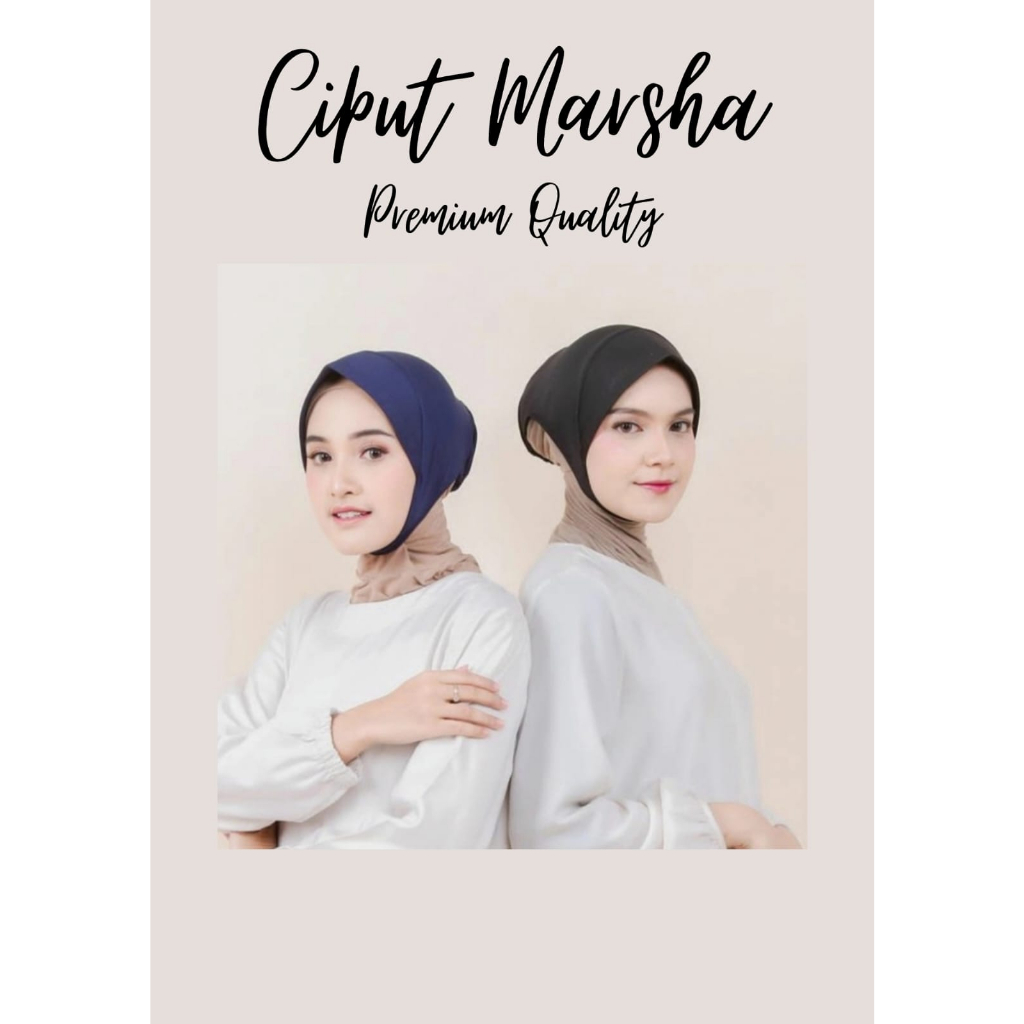 Ciput Marsha Premium/Inner Topi Anti Letoi/Inner Marsha Antem