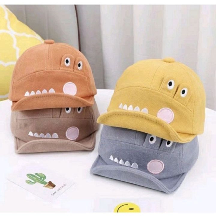 Topi Bayi Karakter Crocodile 0-2 Tahun Free Bordir Nama