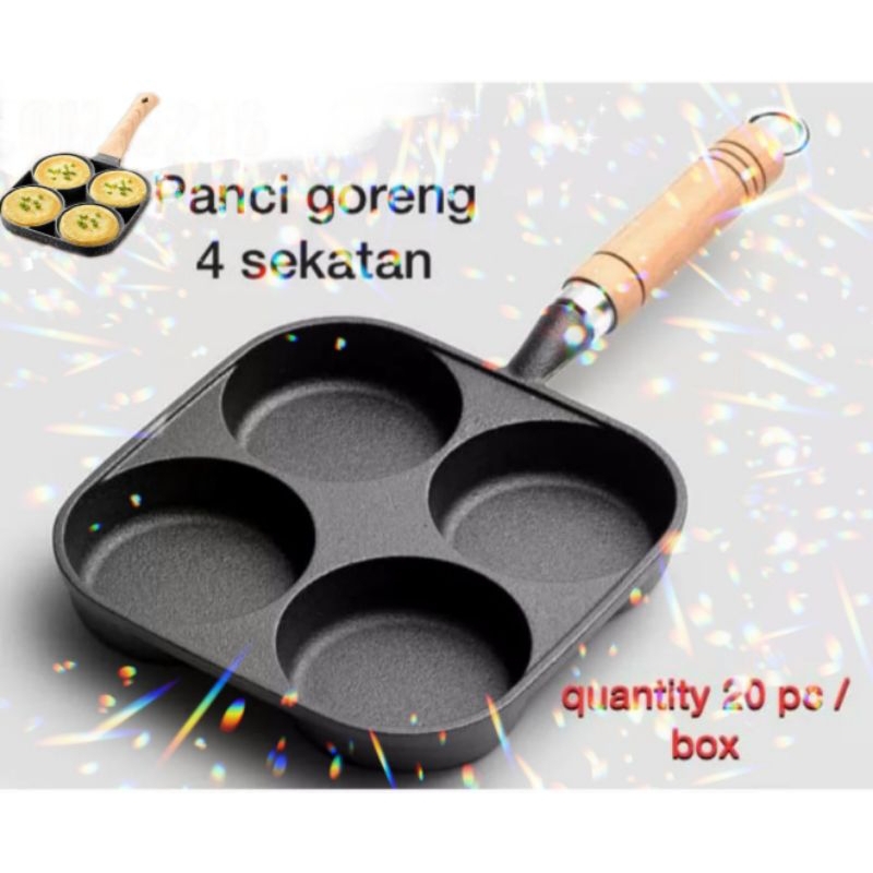 Wajan/Cetakan telur / FRY pan 4in EGG PAN