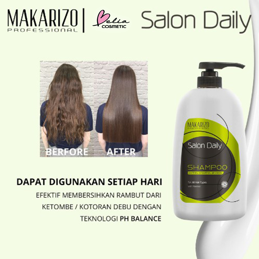 ❤ BELIA ❤ Makarizo Professional Salon Daily Professional Shampoo &amp; Conditioner Pump Bottle 950 mL