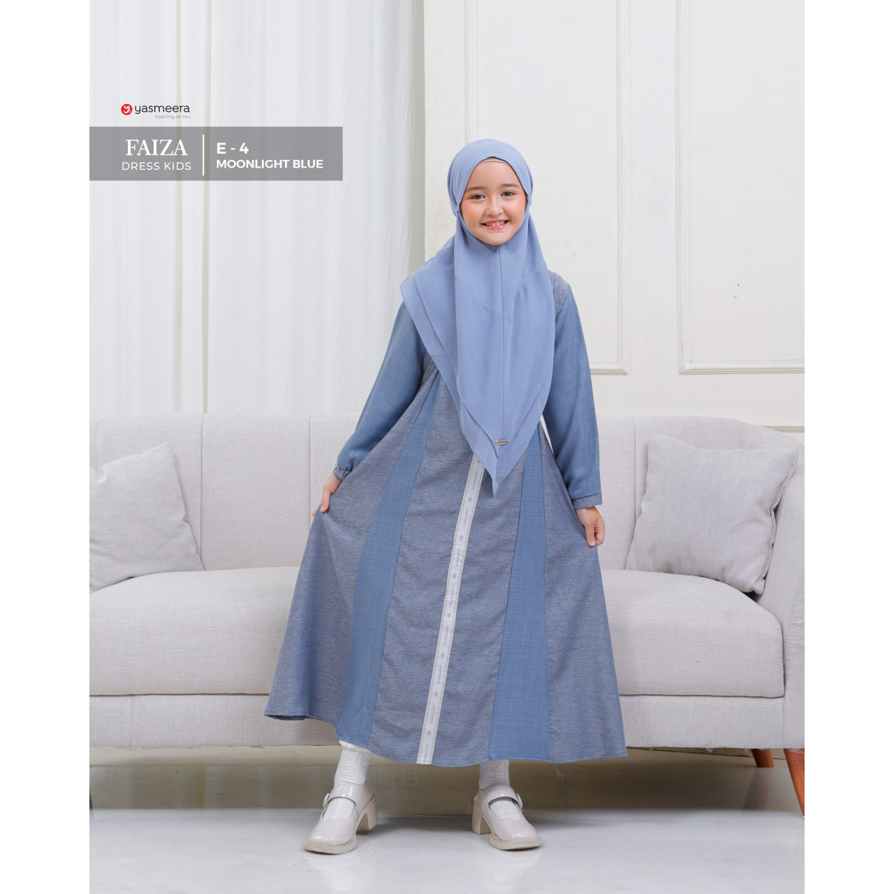 YASMEERA FAIZA DRESS KIDS | YASMEERA GAMIS ANAK FAIZA | GAMIS PESTA ANAK | GAMIS ANAK MUSLIM