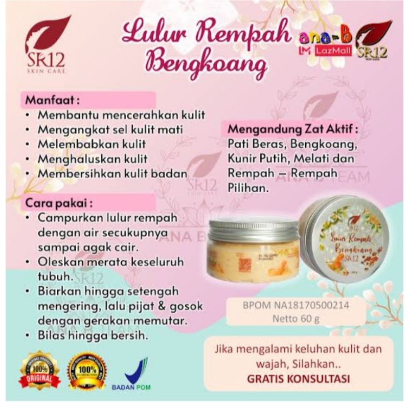 

Lulur Rempah Bengkoang