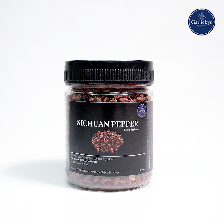 GARLICKYS Bumbu Dapur Mala Sichuan Pepper Biji Szechuan Peppercorn Sechuan Premium Quality