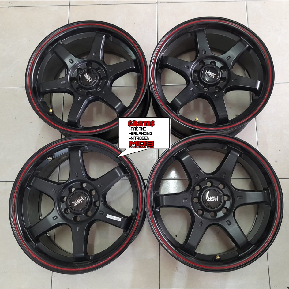 Hsr Tokyo Ring 16 Te37 Velg Mobil Bekas Yaris Vios Jazz Mazda2 Ignis Calya Mirage Datsun Freed City 