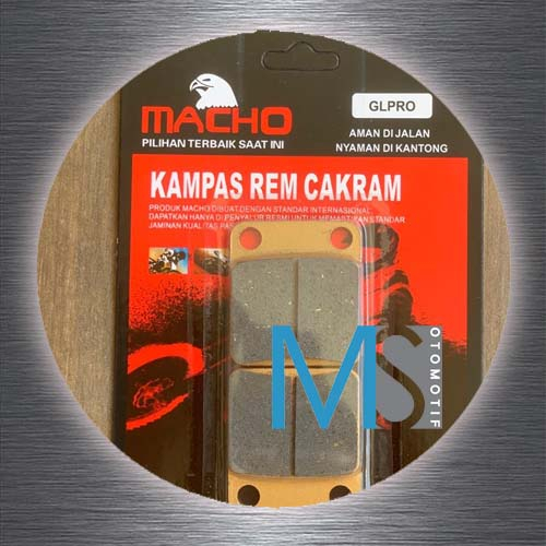 Discpad / Diskpad / Kampas Rem Depan Honda GL Pro / Neotech / GL Max / WIN / Belakang KLX 150 - MS Otomoti