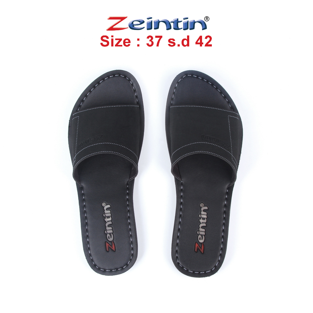 Zeintin - Sandal Wanita Sandal kulit Sintetis Wanita Terbaru  Sandal Flat Sandal Kasual Formal | KK