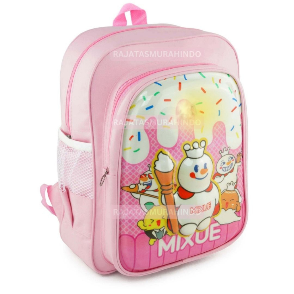 RTM - TAS LED BISA NYALA - RANSEL SEKOLAH ANAK MIXUE COOLING- RANSEL EMBOS MIXUE - TAS MIXUE - TAS SEKOLAH ANAK