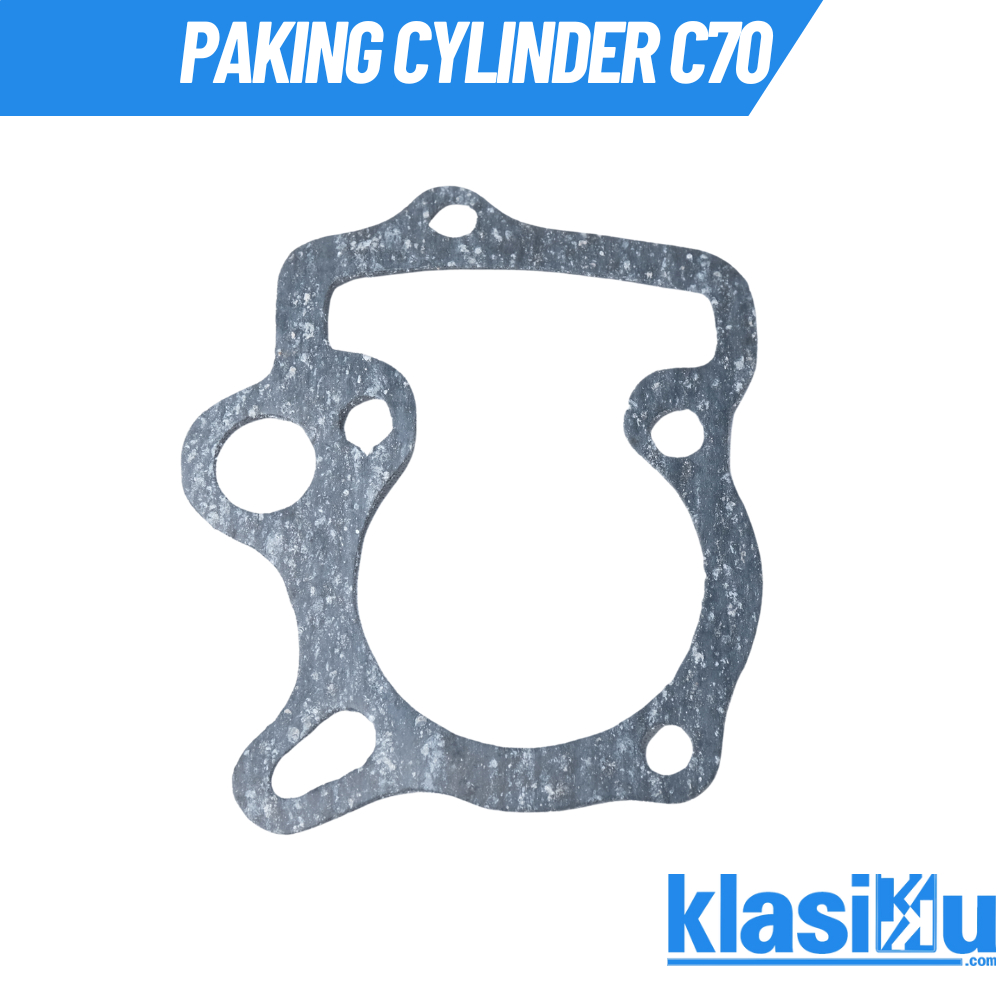 Paking Mesin Blok Cyilinder Honda C70 C50 Supercub Pispot Perpak Gasket Silinder Honda C70 C 70 Stok