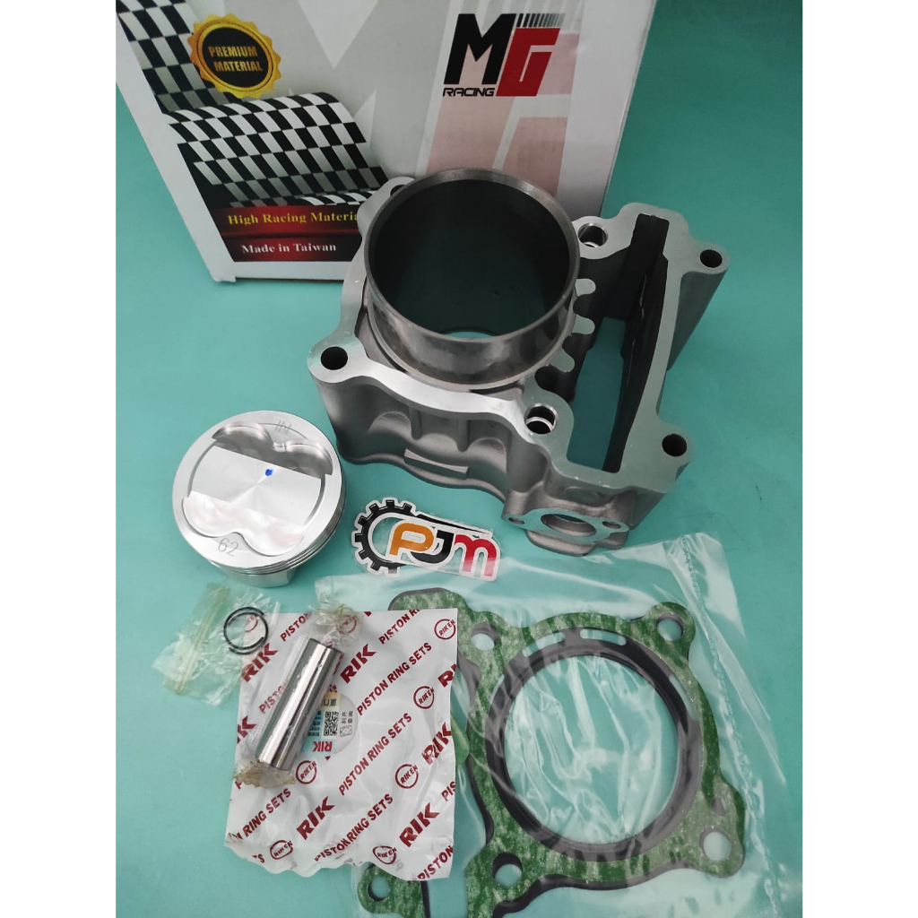 BLOK SEHER CYLINDER BLOK JUPITER MX VIXION LAMA MX KING 62MM MG RACING