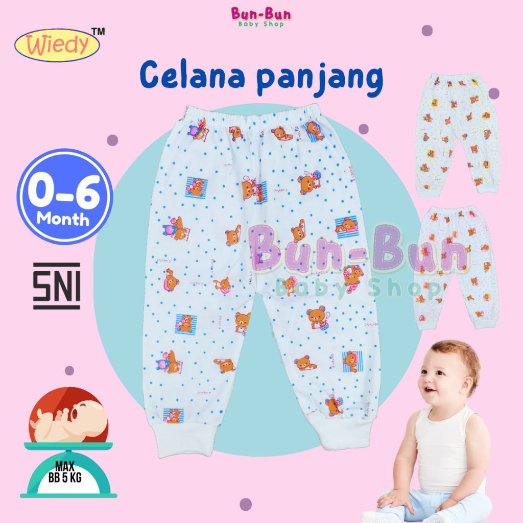 Celana Panjang Bayi Laki Perempuan Perlengkapan Bayi Baru Lahir Baby Newborn Baju Pakaian Murah