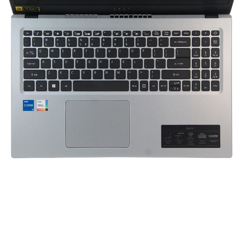 ACER A315-55S6 BARU INTEL i5-1135G7|12GB|COMBO 1TB HDD+256GB SSD|15.6&quot;FHD|WARNA PURE SILVER READY STOK ACER