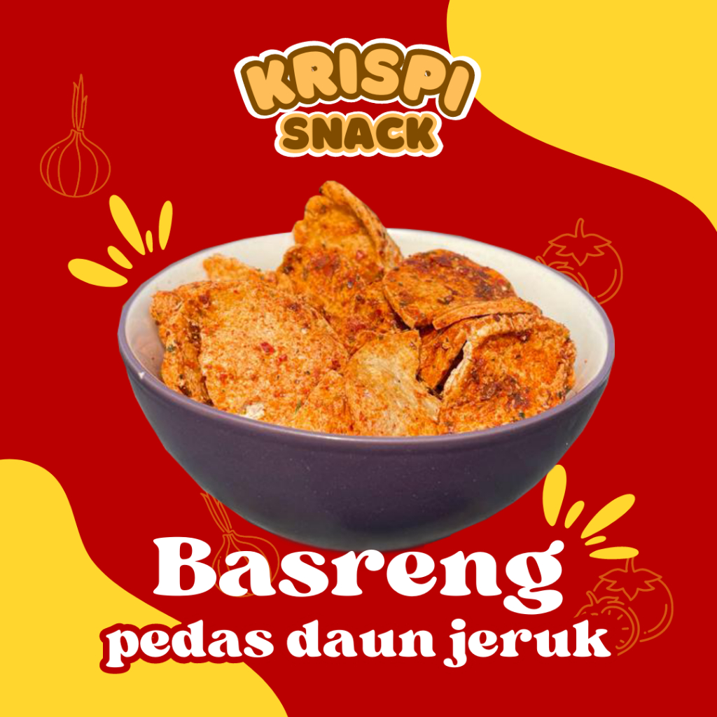 

BASRENG KOIN PEDAS DAUN JERUK 1KG KRISPI SNACK BANDUNG