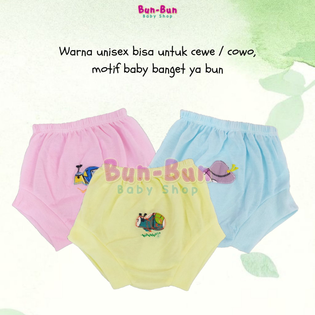 Celana Pop Kodok Pendek Perlengkapan Bayi Baru Lahir Baby Newborn Baju Murah Laki Bunbunbabyshop