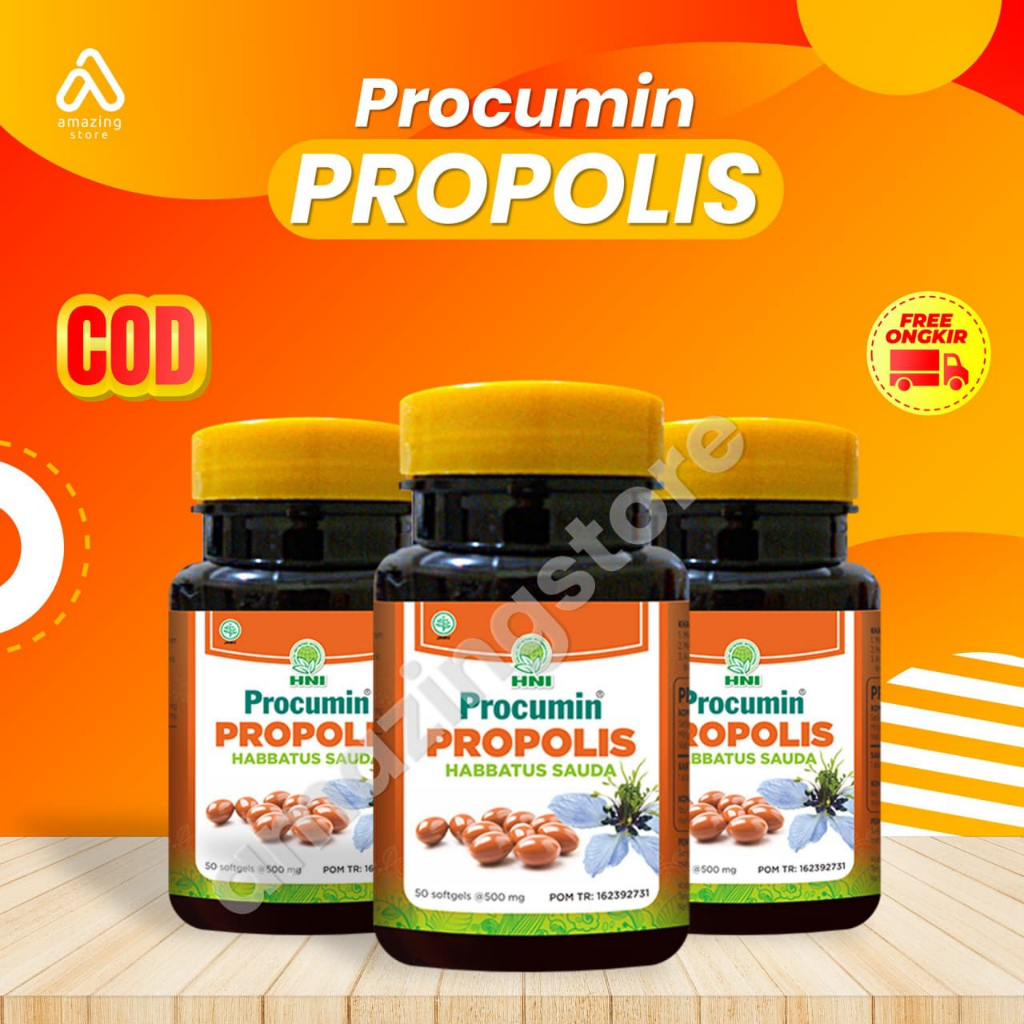 TERMURAH Procumin Propolis HNI HPAI HNI