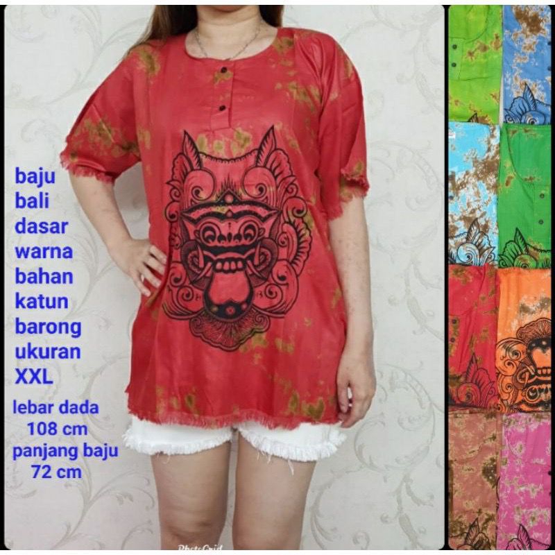 KAOS KHAS BALI/ KAOS BALI MURAH/ KAOS BARONG BALI