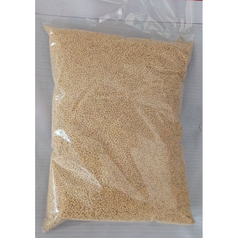 milet putih 1kg pakan lovebird