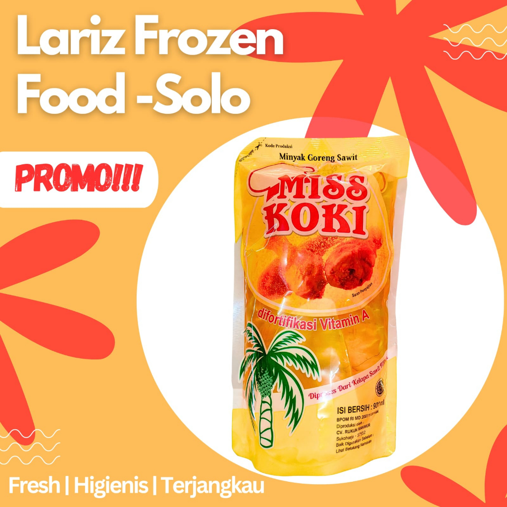 

Miss Koki Minyak Goreng 900 ml