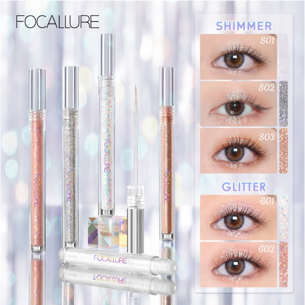 Focallure Starlight Liquid Eyeshadow Shimmer Eye makeup