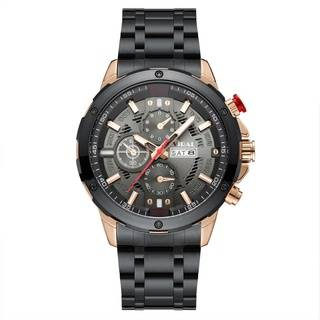 JAM TANGAN PRIA FASHION TERBARU VIRAL ORIGINAL V-8608 STAINLISS STEEL TAHAN AIR