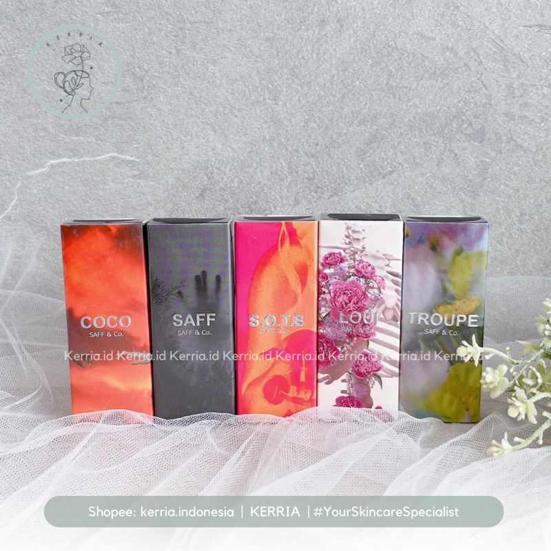 (KERRIA ID) SAFF & Co. Extrait de Parfum - Mini Size