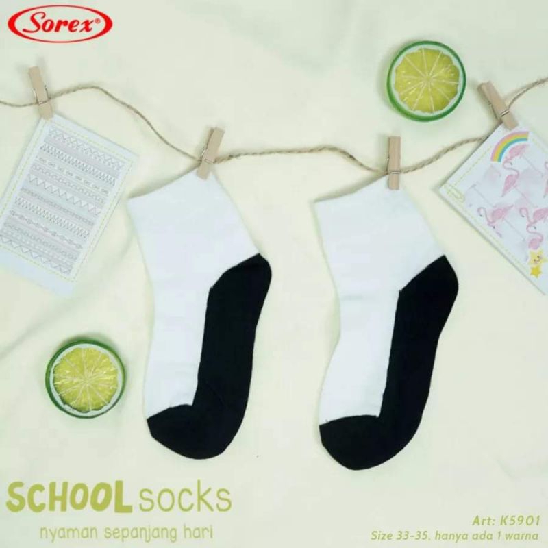 Kaos Kaki Anak Sekolah Sorex K5901 31-33