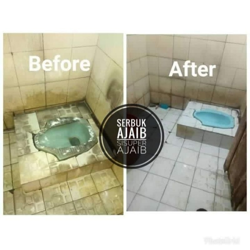 SERBUK AJAIB PEMBERSIH SERBAGUNA PEMBERSIH TOILET KERAMIK