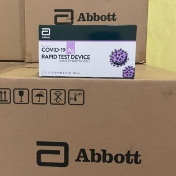 Abbot Test Swab Antigen Abbott Nasal Bioquick Rapid Antigen NASAL-NASOPHARYNG Alat Test Antigen