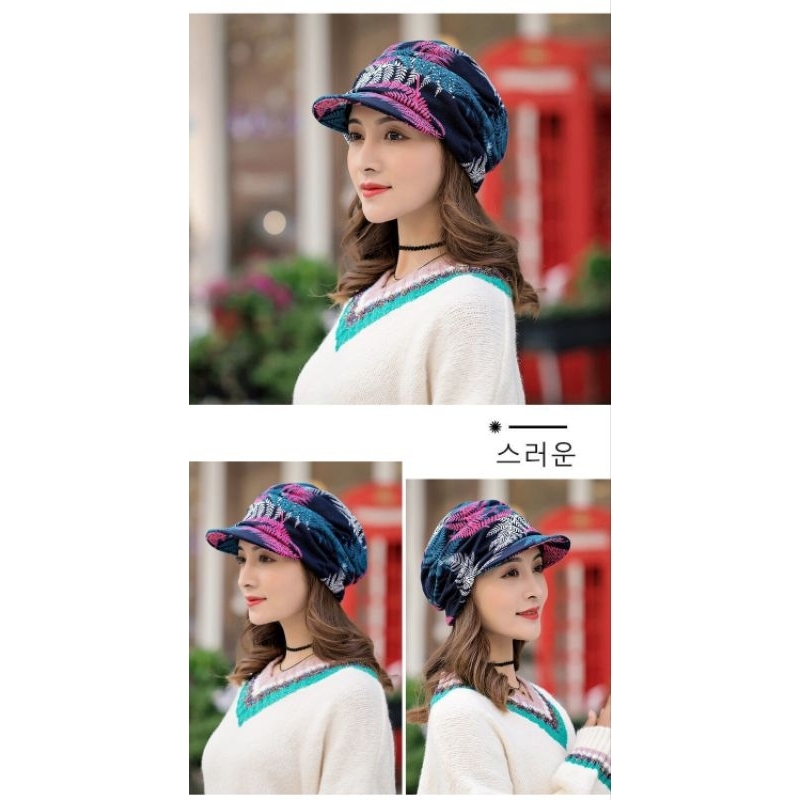 PILIHAN MOTIF WARNA TOPI WANITA IMPORT QUALITY