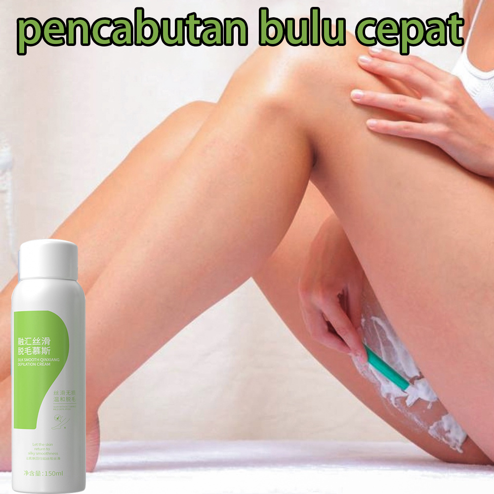 semprotan penghilang bulu kemaluan Hair removal spray semprotan penghilang bulu permanen 50ml/kotak Melembabkan Menghilangkan bulu dengan lembut Menghilangkan bulu tanpa rasa sakit dan cepat