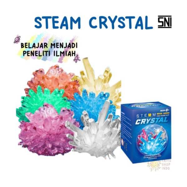 

Edukasi Crystal Promo Mainan - Anak Science STEM Limited Surprising Steam Eksperimen Sains Chemistry