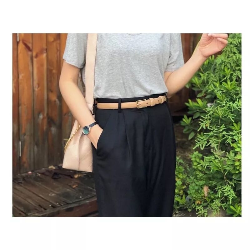 Ikat Pinggang Kulit PU LOLY/Gesper Wanita