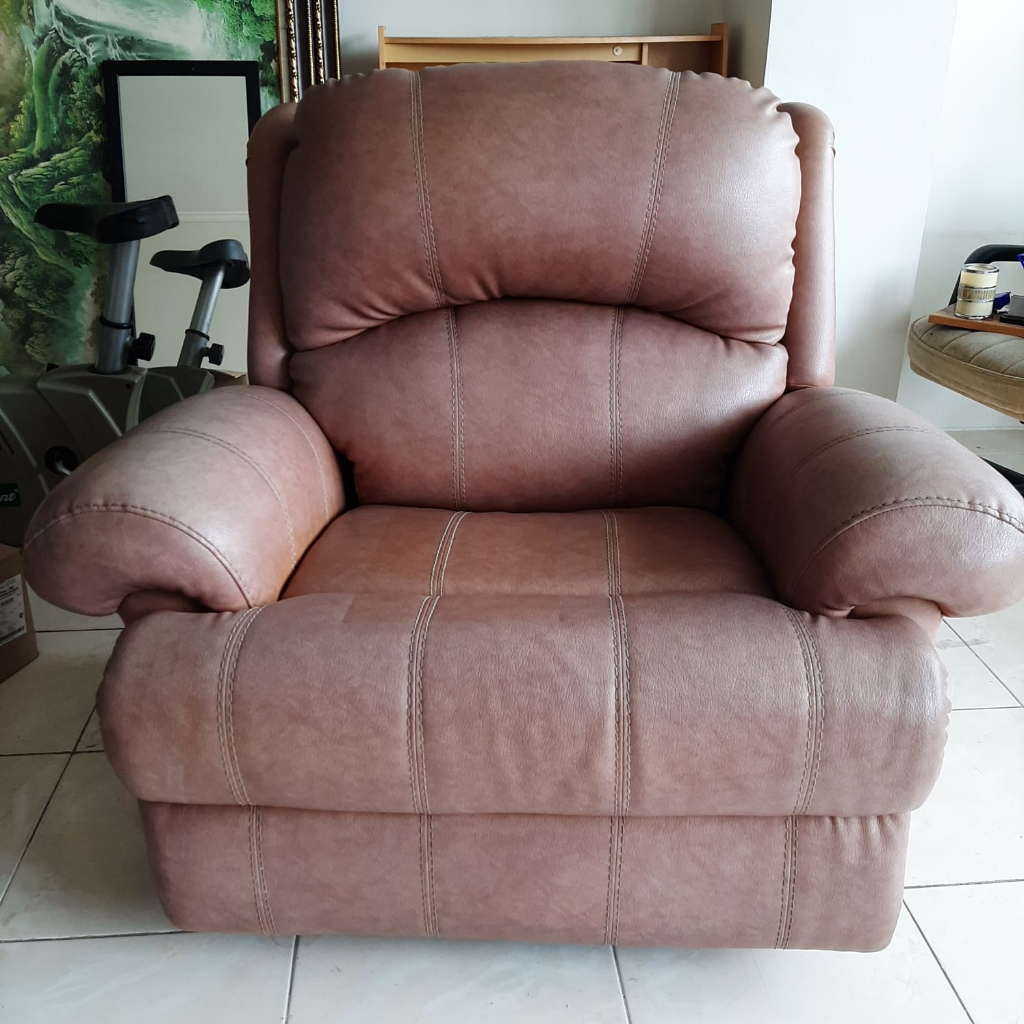 Sofa Recliner 1 Dudukan Rocking / Bisa Goyang