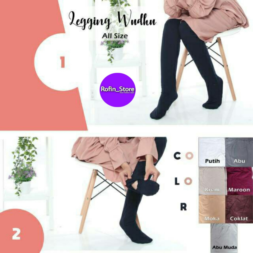 Celana Leging Wudhu Celana Muslimah