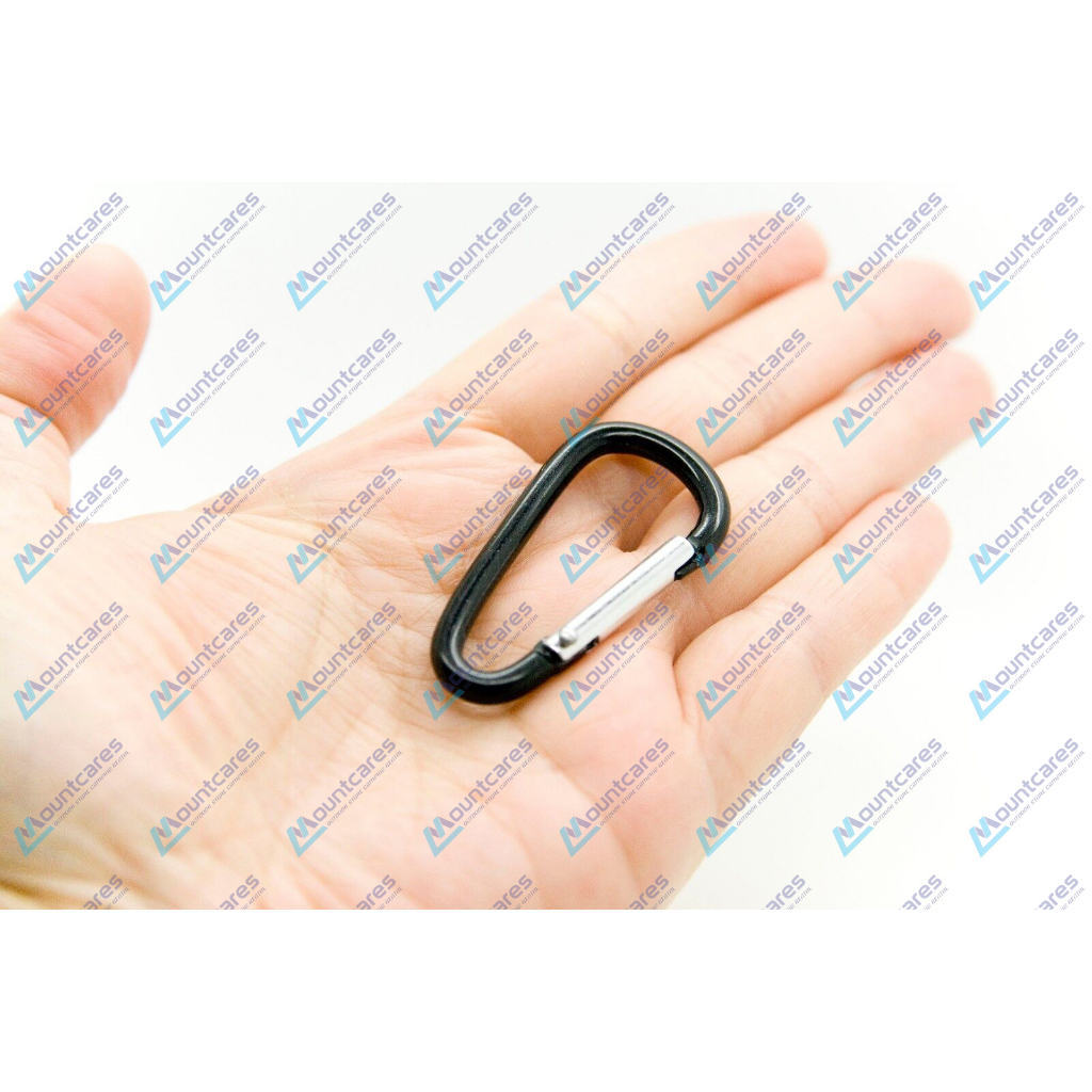 Carabiner 5D Shape Alumunium Alloy Ganci Gantungan Kunci Karabiner Mini Serbaguna