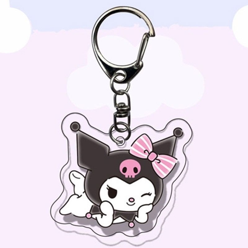 GANTUNGAN KUNCI SANRIO KUROMI CINNAMOROLL /KEYCHAN LUCU PREMIUM AESTHETIC GC-5