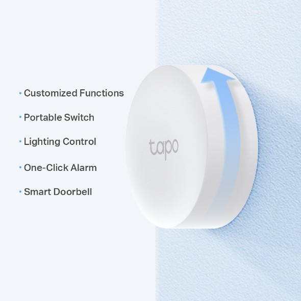 TP-LINK Tapo S200B Smart Button One Click Alarm TPLINK