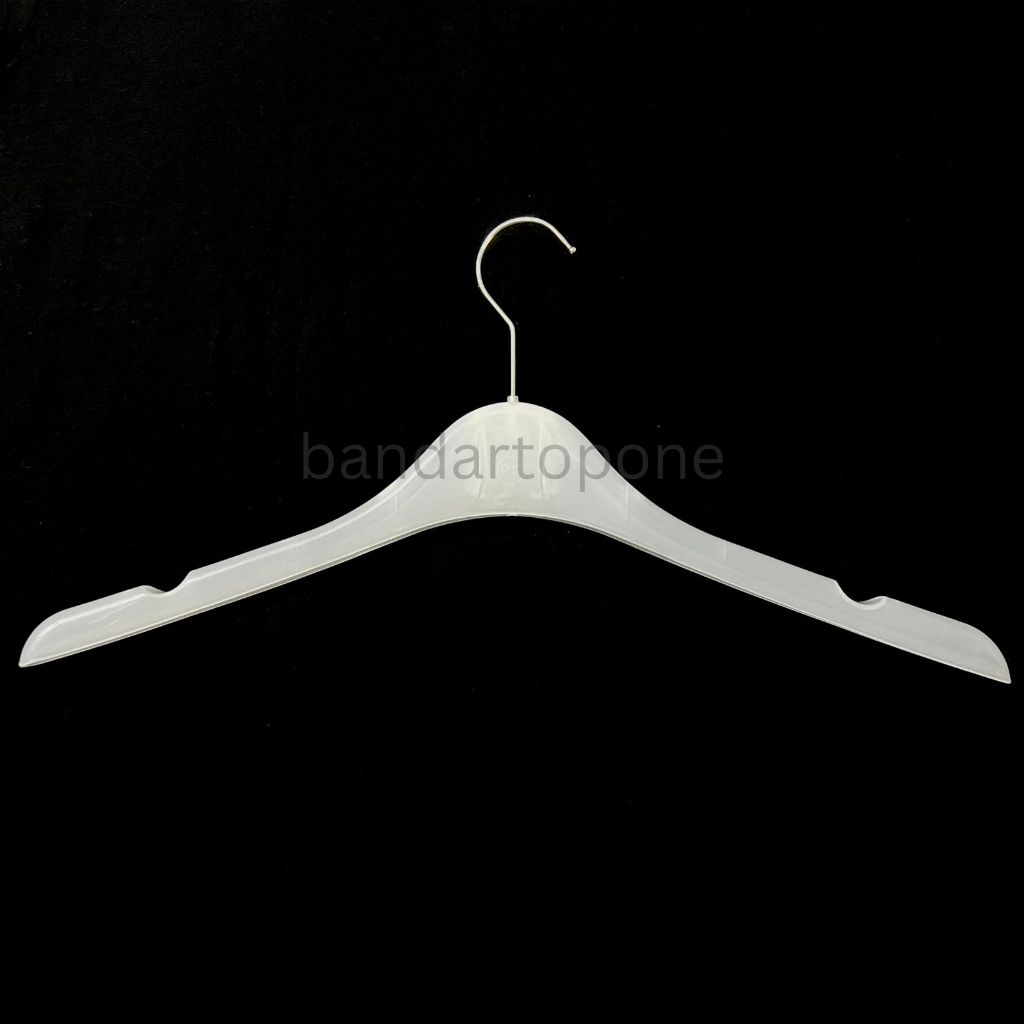 Hanger Gantungan Baju 151 Hitam dan Putih (Harga Per 1 Lusin )