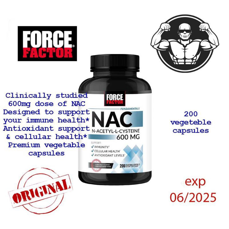 Force Factor NAC (N-Acetyl-L-Cysteine)
