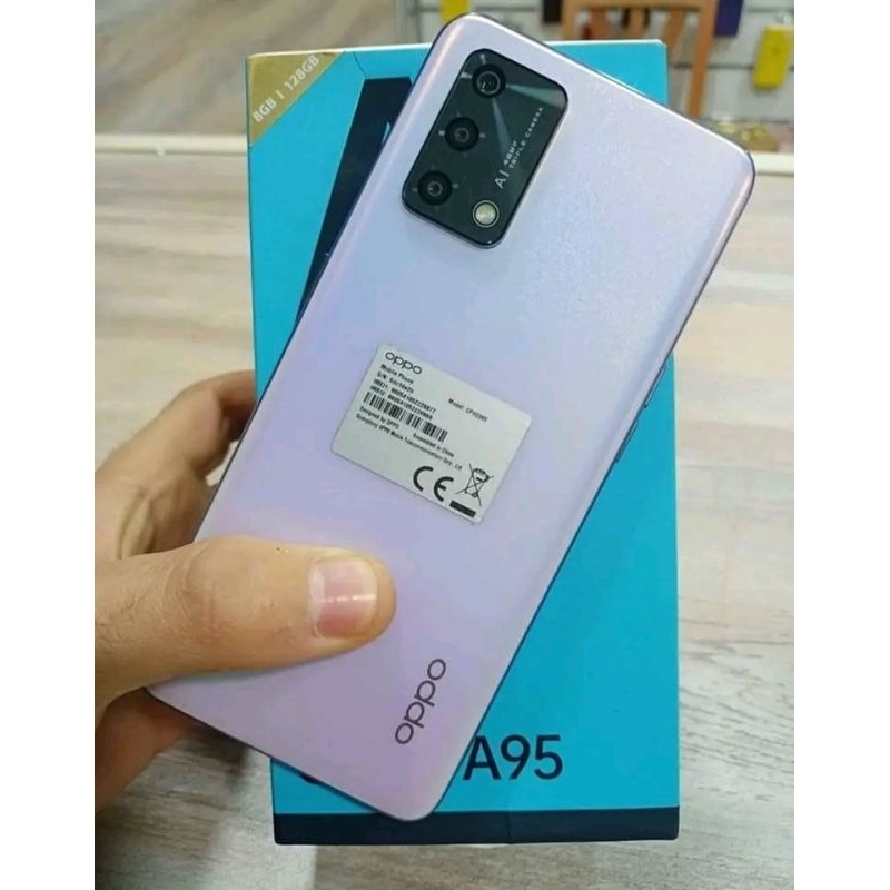 Oppo a95 8/128 second fullset original