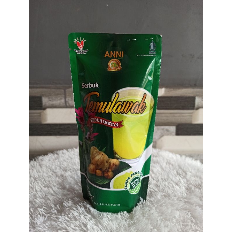 

TEMULAWAK BUBUK ANNI JAHE 180GRAM/TEMULAWAK INSTANT/Minuman Herbal Alami