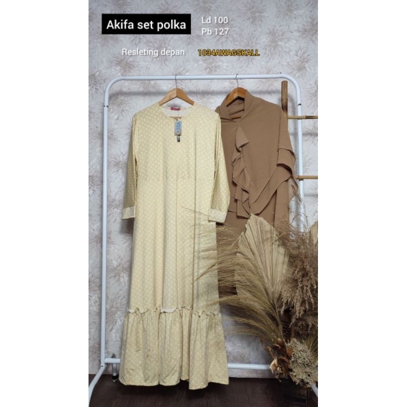 Gamis AKIFA POLKA