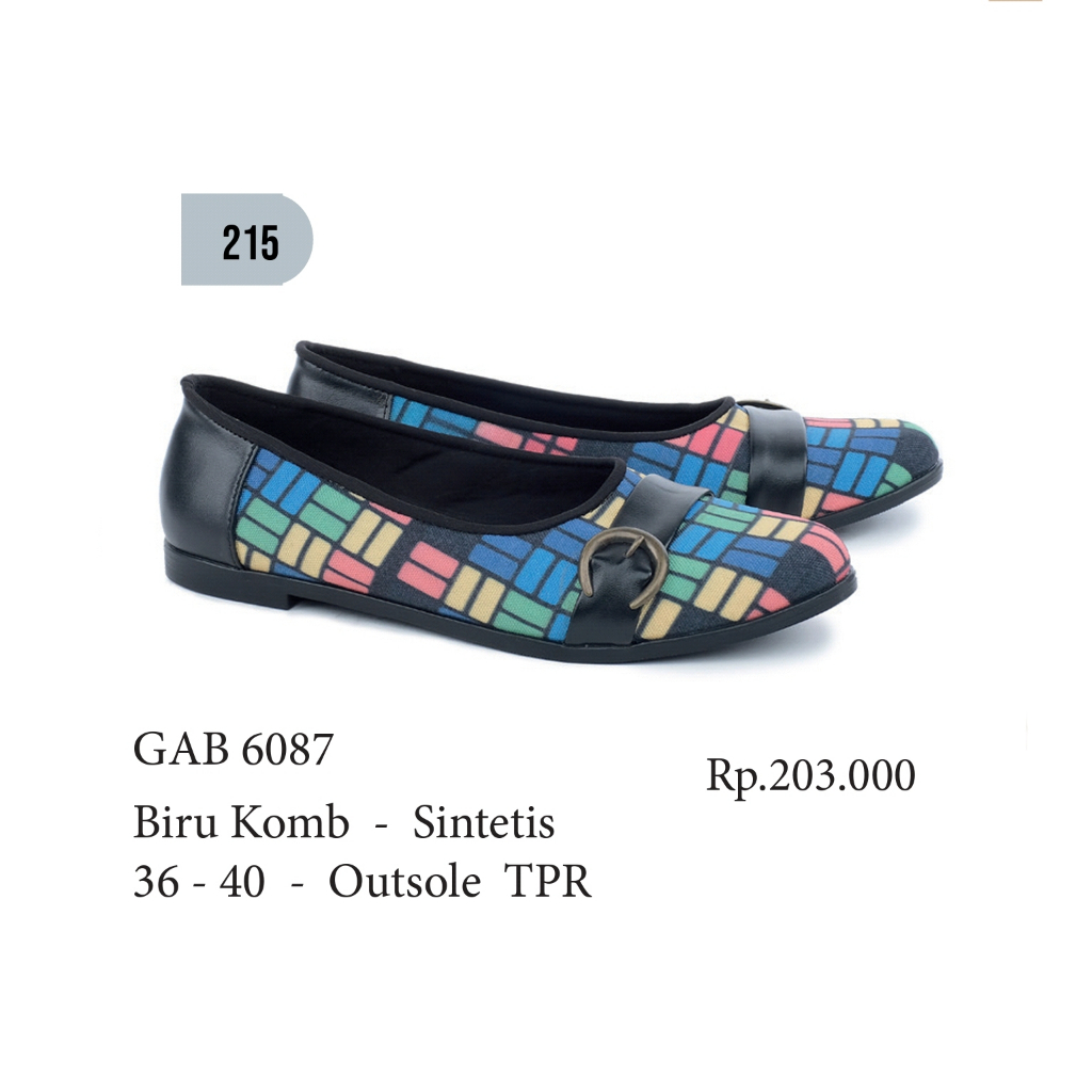 promo sepatu wanita murah,sepatu flat wanita,flat shoes murah GAB6087