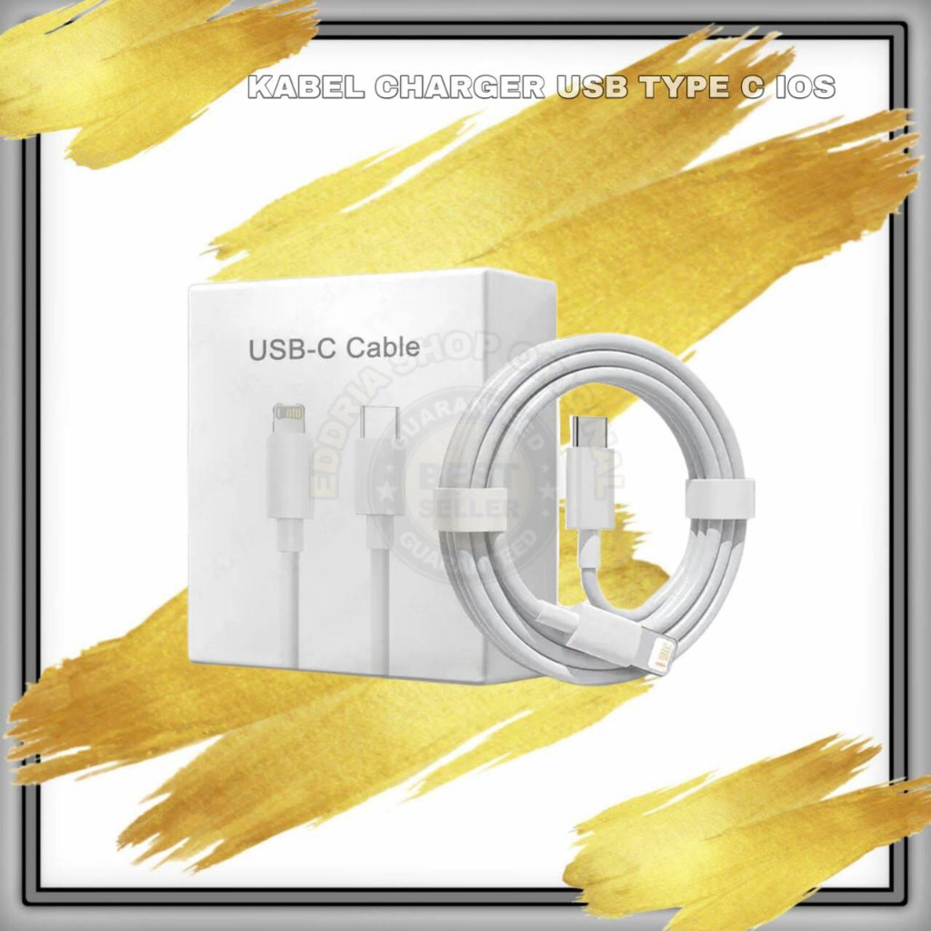 KABEL CHARGER / CASAN IPHONE TYPE C LIGHTNING CABEL 1M