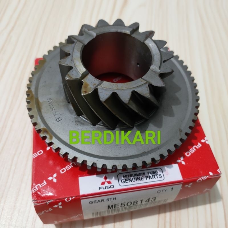 GIGI 5 TRANSMISI GEAR SPEED TRANSMISSION 5TH CANTER PS125T ME508143 JAPAN