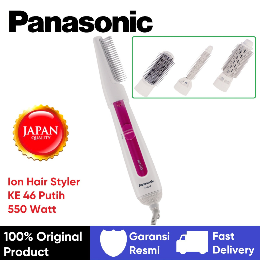 Panasonic ION Hair Styler EH KE46 Penata Rambut