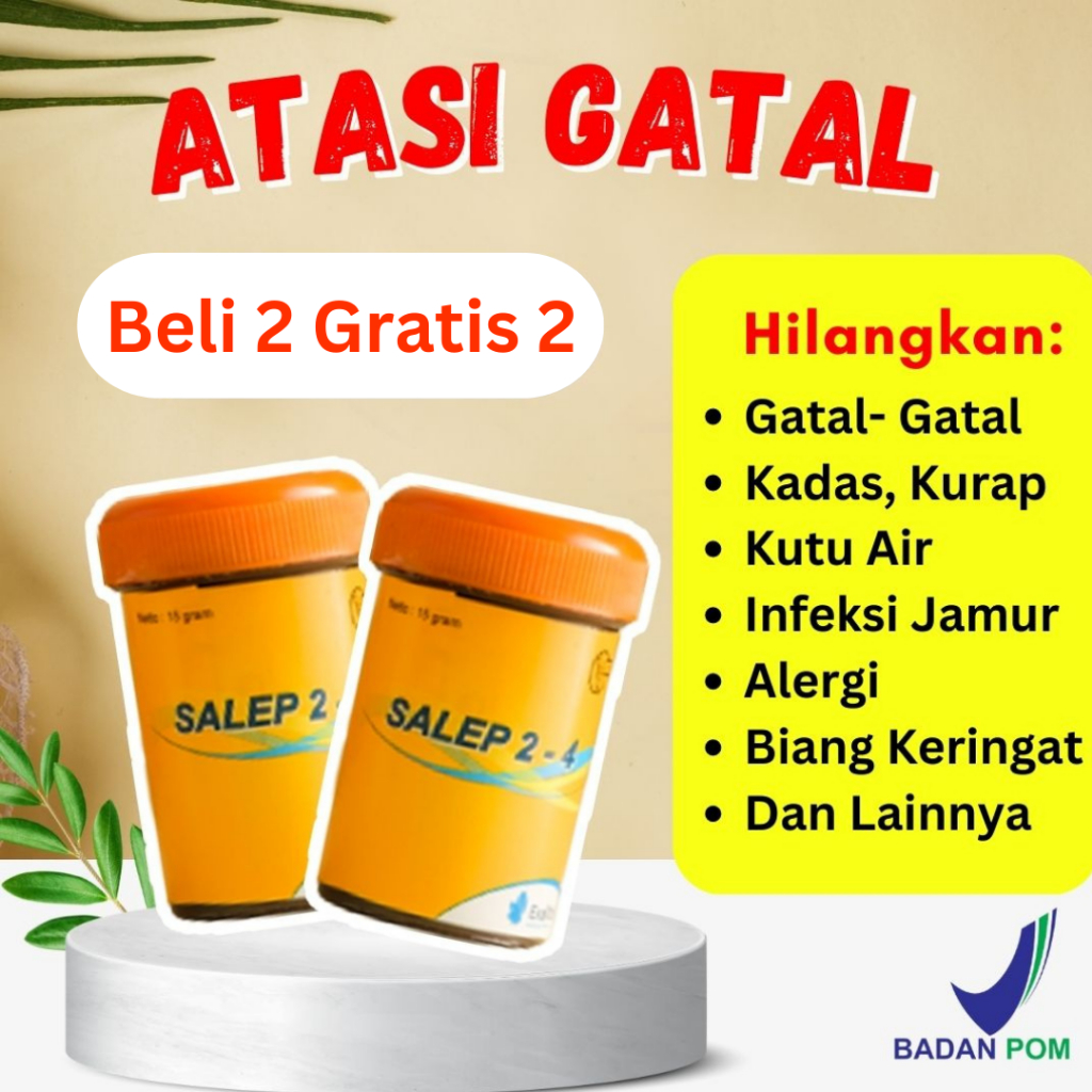 BELI 2 PCS GRATIS 2 SALEP GATAL ZWAFEL 24 - SALEP OBAT GATAL BPOM HILANGKAN GATAL JAMUR EKSIM KUTU AIR PANU KURAP ALERGI KULIT