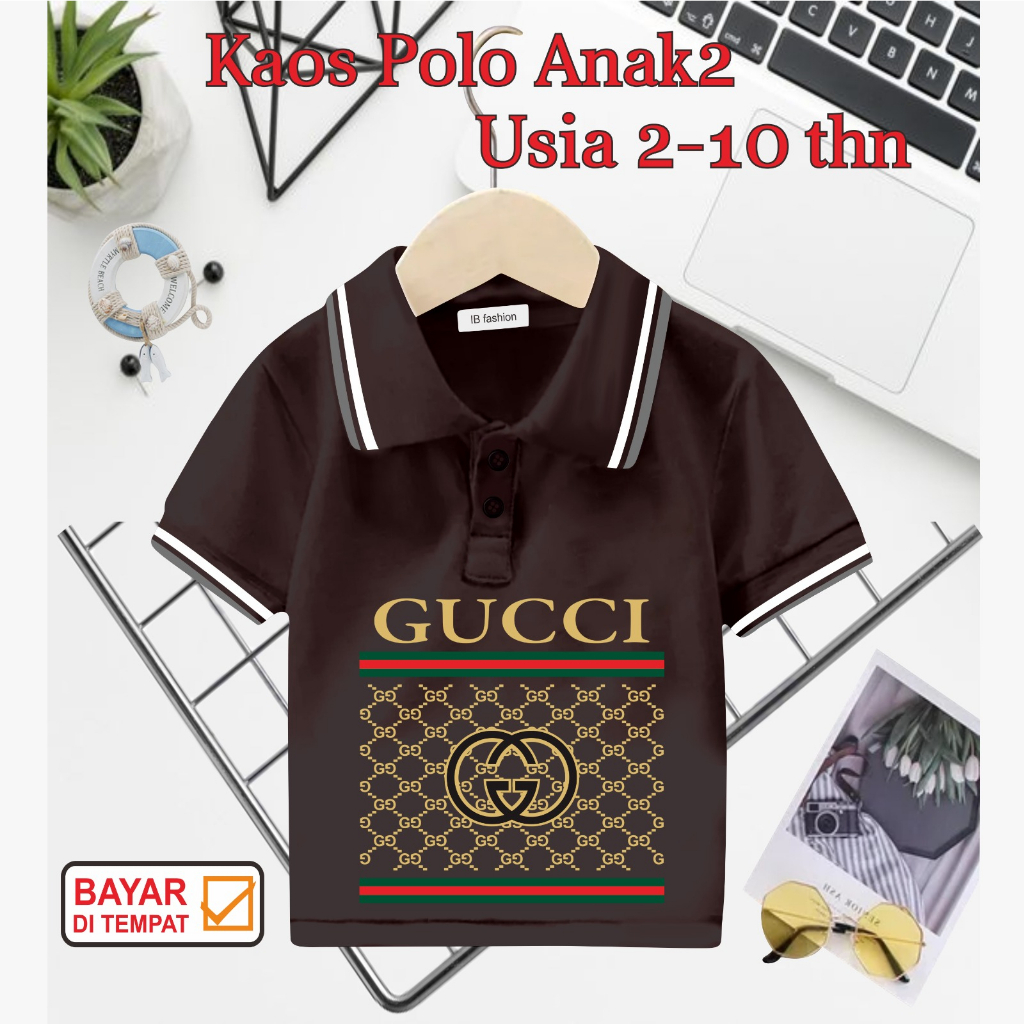 ((IB))KAOS ANAK2 KERAH POLO/QUCC1 DIGITAL SABLON