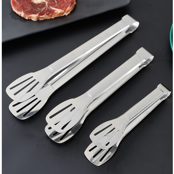 Capitan roti stainless steel makanan klip kue klip barbekyu klip pancake klip roti barbekyu peniris jepit gorengan japit stainless steel makanan klip buatan tangan kue klip barbekyu klip rumah pancake klip roti jepitan panggangan barbeque bbq roti