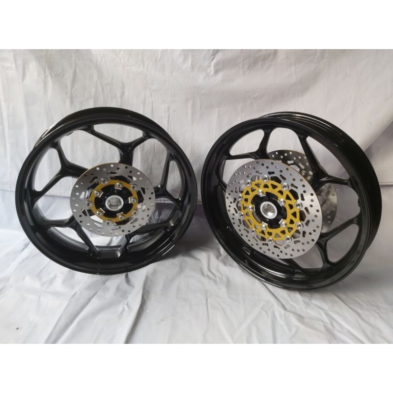 Velg AXIO R15 V3 Lebar Triple Disk | Velg R15 V3 Double Disk Depan