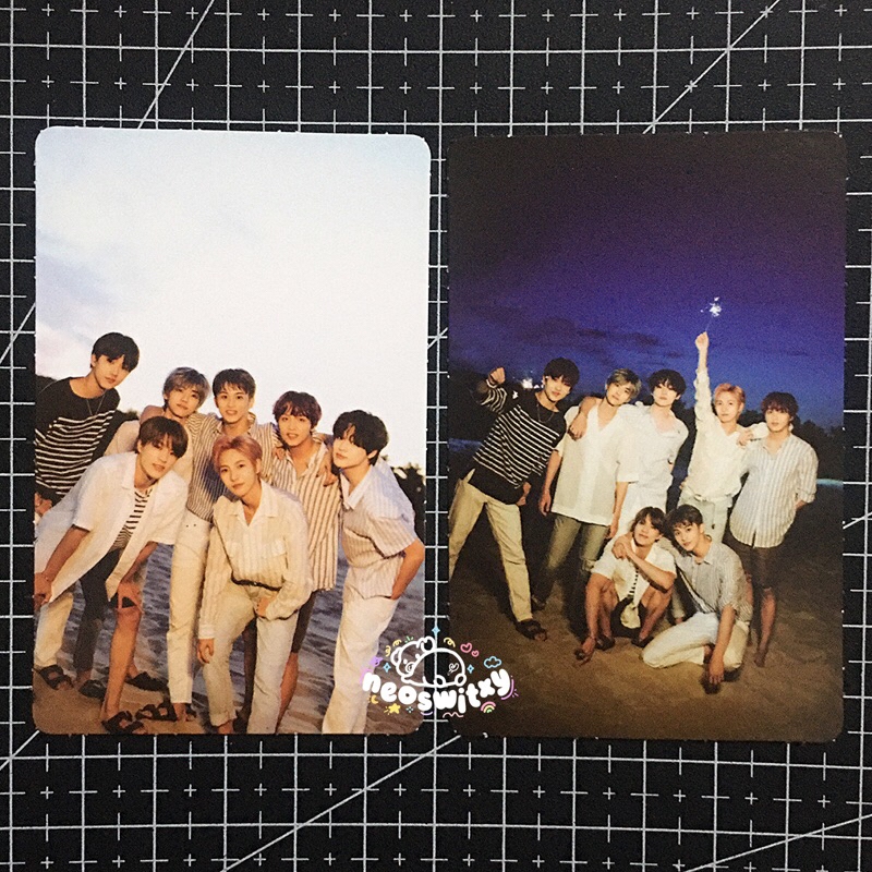 [BOOKED] Pc group dad dream a dream day and night ver v2 grup nct wts official photocard ot7